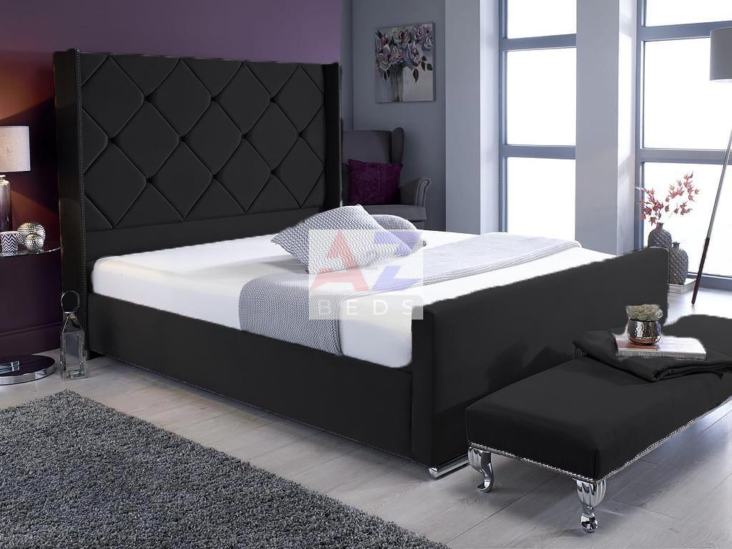 Wingback Signature Bed by A2Z Beds - Image 8