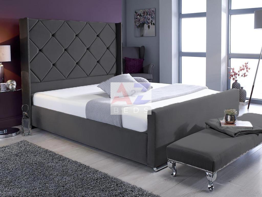 Wingback Signature Bed by A2Z Beds - Image 7
