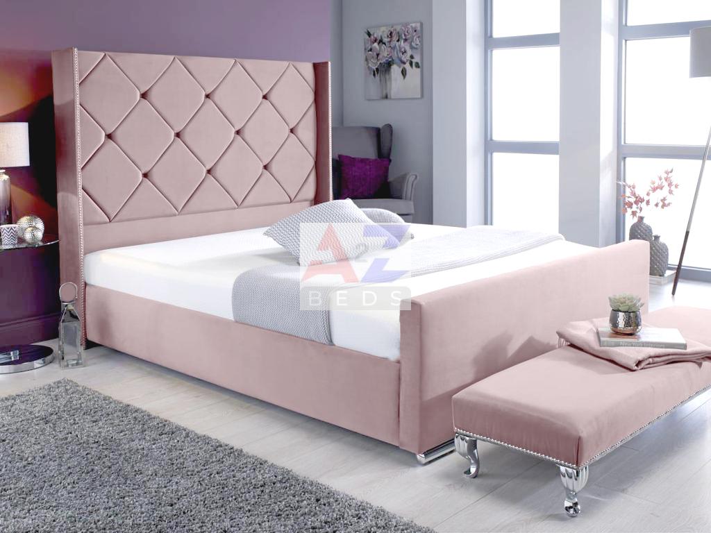 Wingback Signature Bed by A2Z Beds - Image 6