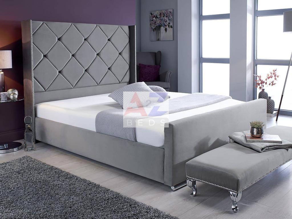 Wingback Signature Bed by A2Z Beds - Image 4