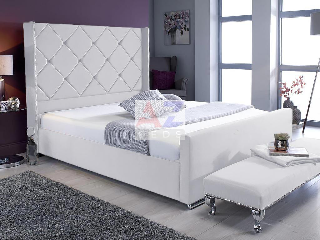 Wingback Signature Bed by A2Z Beds