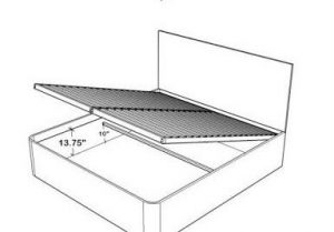 Metal base with wood slats gas lift