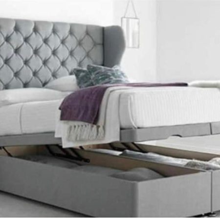 Oxford Wingback Bed