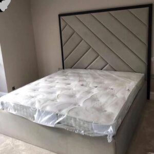 Panel Bed With Border