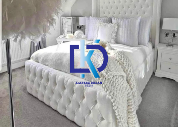 Wingback Bordered Bed