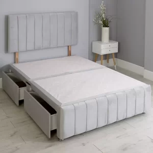 Linear Bed With 24 inch Headboard and FOOTBOARD